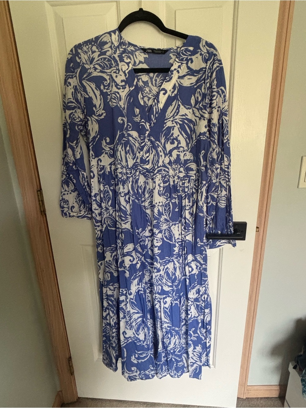 Zara Floral Midi Dress